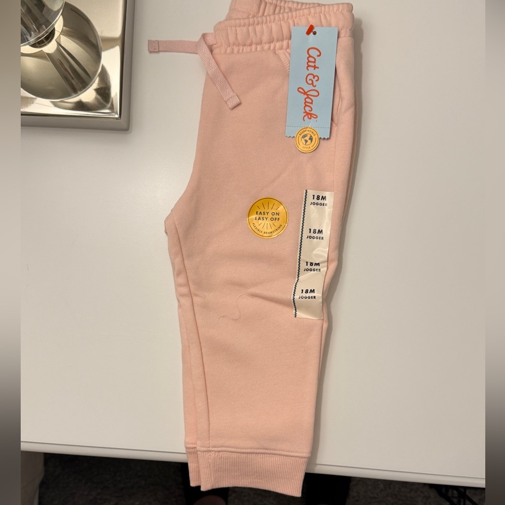 Cat & Jack Light Pink Kids Joggers